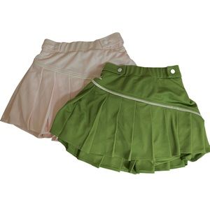 Green & Pink Tennis Skirts w/ shorts, Sold Separately, DM FOR MATCHING SWEATERS